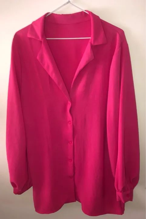 Blusa feminina rosa P marca Cabals Modas - Foto 3