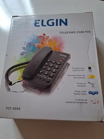 Telefone com Fio Elgin 