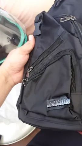 Bolsa de ombro masculina anti-roubo com entrada para carregador usb - Foto 3