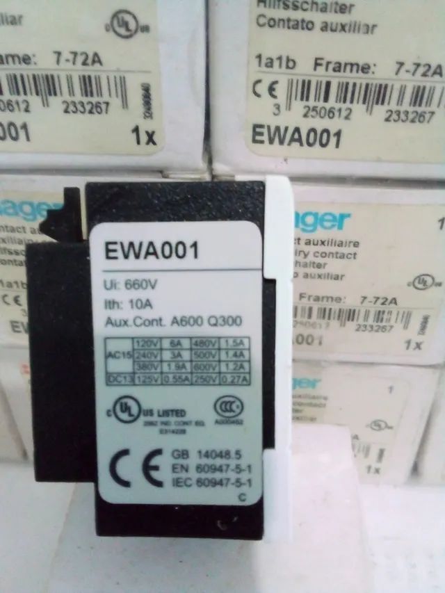 BLOCO DE CONTATO ( hager) - Foto 2