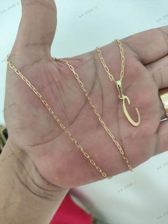 Cordão e Pingente em Moeda Antiga  - Foto 3