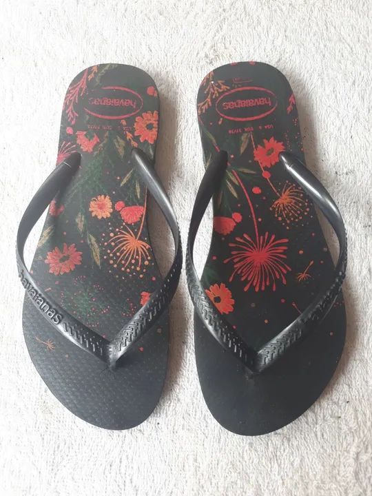 Havaianas Femininas Floridas 35/36 - Foto 4