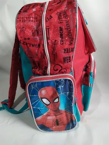 R$79.99 mochila infantil homem aranha spider man nova costas novo escolar reforçada - Foto 5