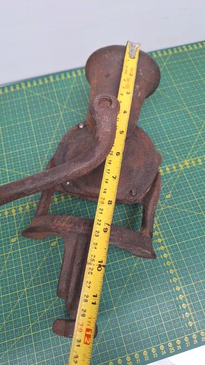 Moedor de café antigo ferro fundido  - Foto 6