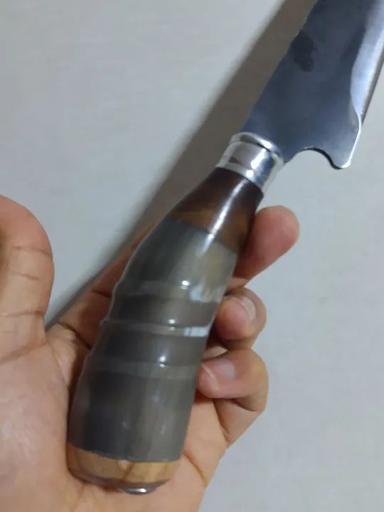 Faca artesanal gaúcha para churrasco e cozinha  - Foto 3
