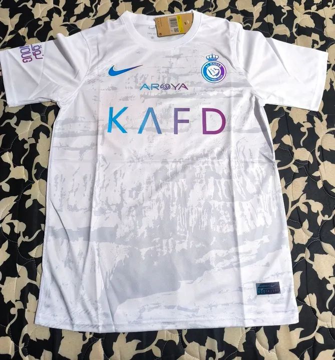 Camiseta Al Nassr Nike Branca - Nova - Foto 3