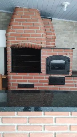 Churrasqueira tijolo a vista  - Foto 4