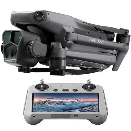 Drone DJI Mavic 3 Pro 5.1K Com Tela RC Novo Lacrado