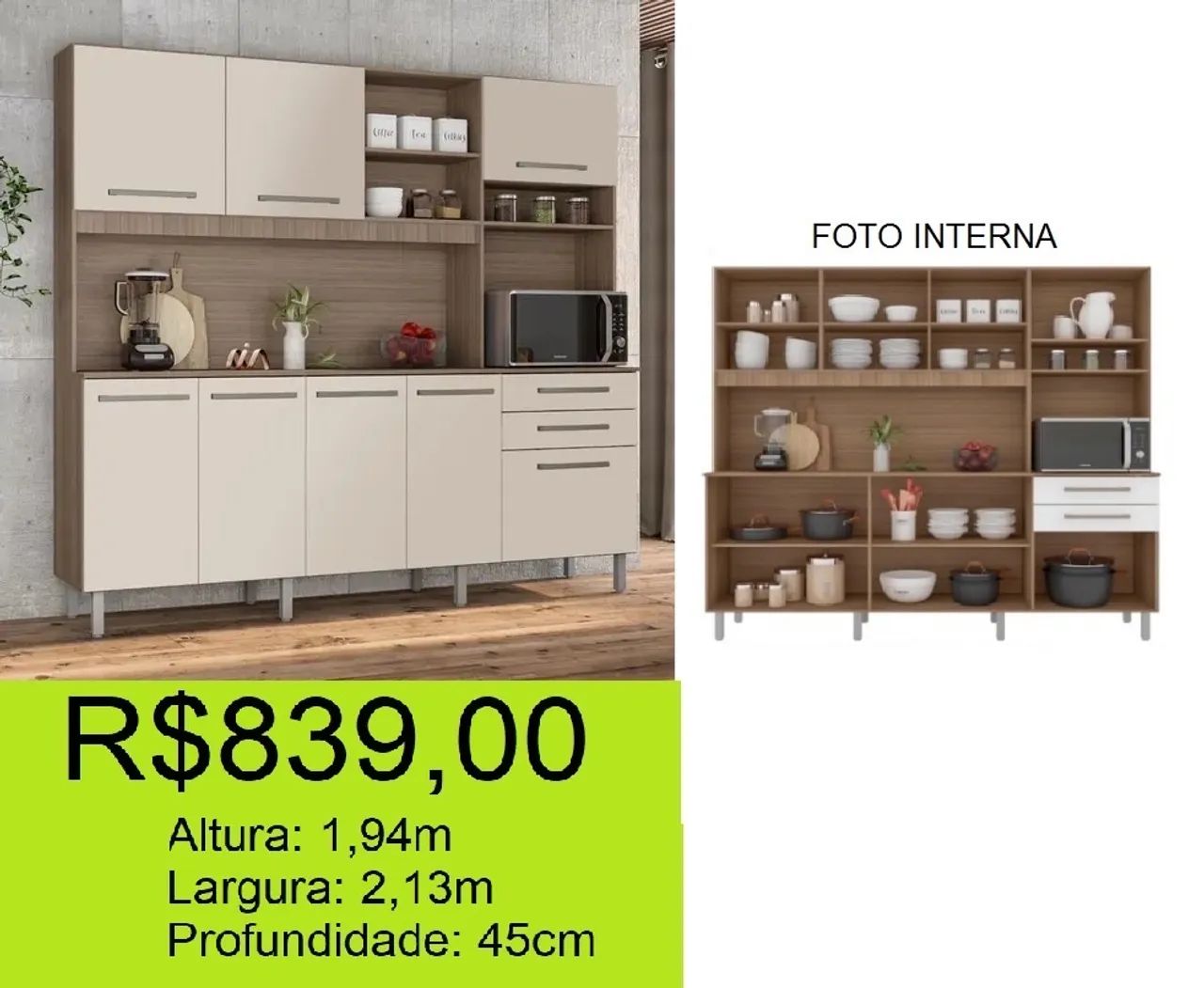 Armário cozinha  - Foto 3