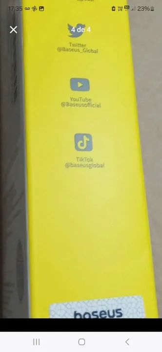 Fone de Ouvido Baseus  H19- Novo - Foto 4