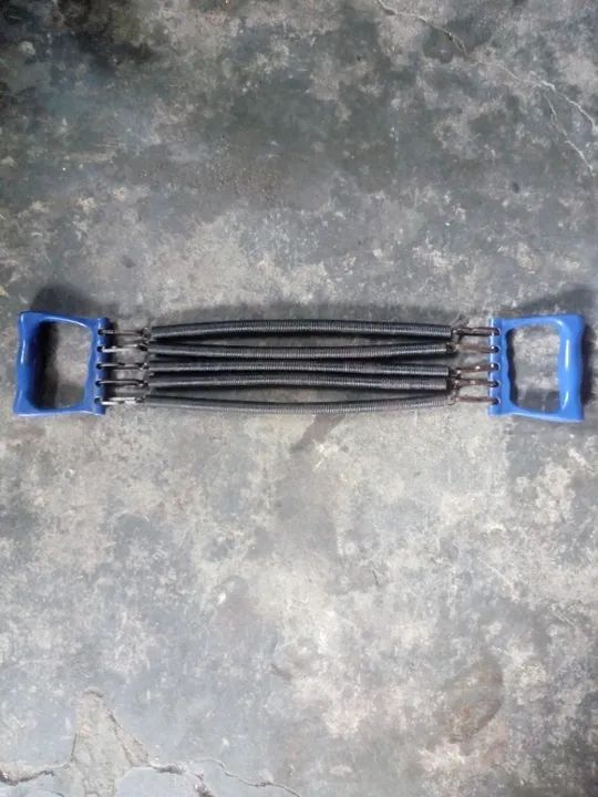 Puxador, esticador,expansor para peito de 5 molas chest expander