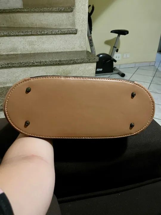 Bolsa Mônica Sanches original (couro legítimo) - Foto 2