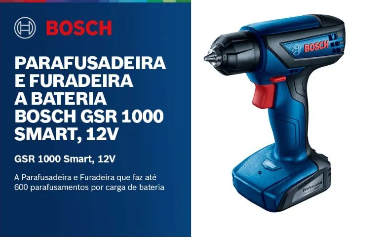 Furadeira Parafusadeira Bosch
