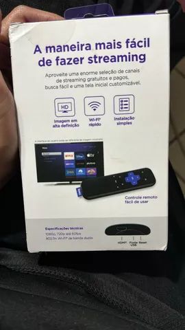 Roku Express Streaming para TV, Full HD, Com controle, Wi-fi de Banda-Dupla - Foto 3
