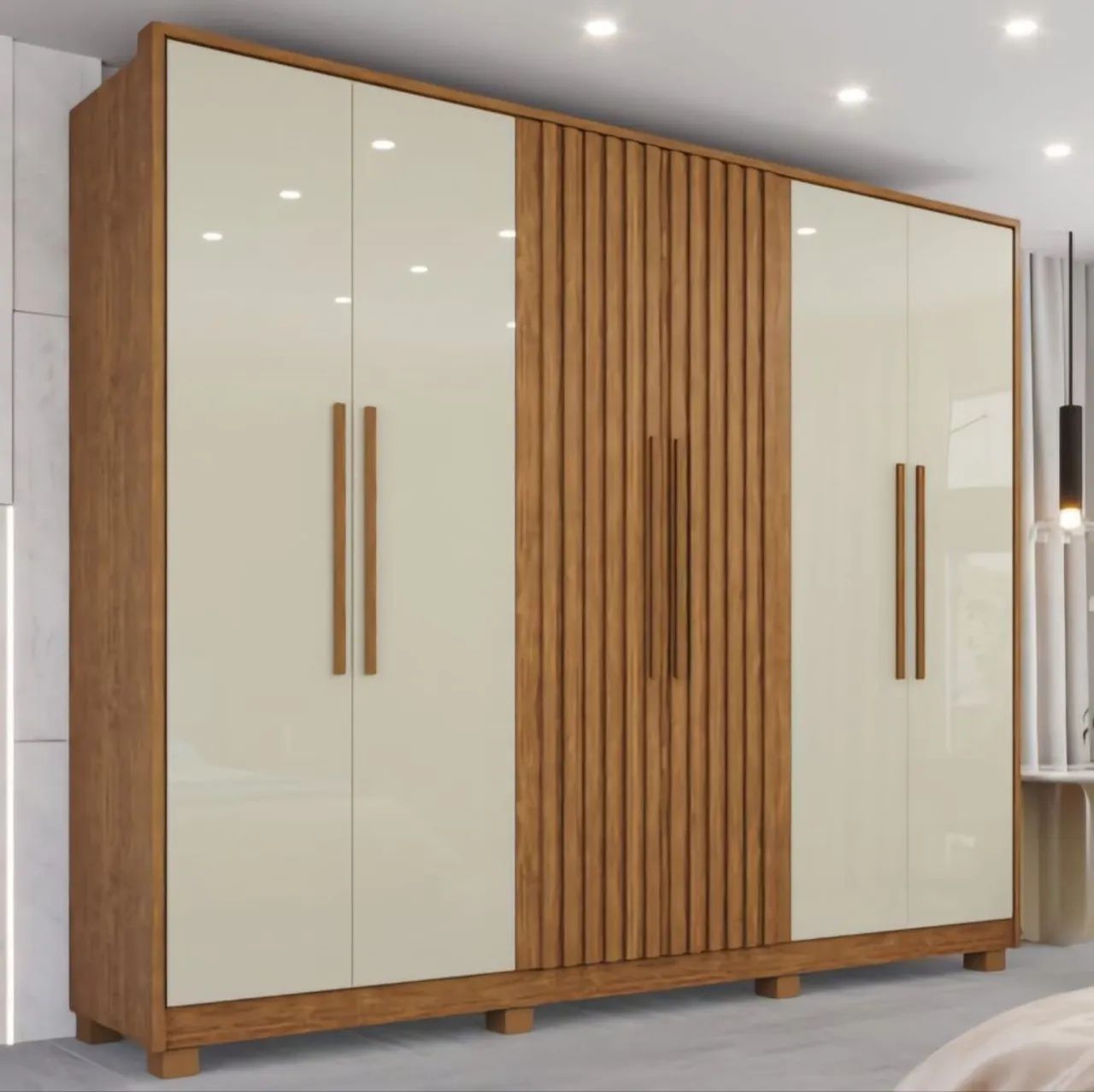 Guarda-Roupa Moderno e Espaçoso casal 100%