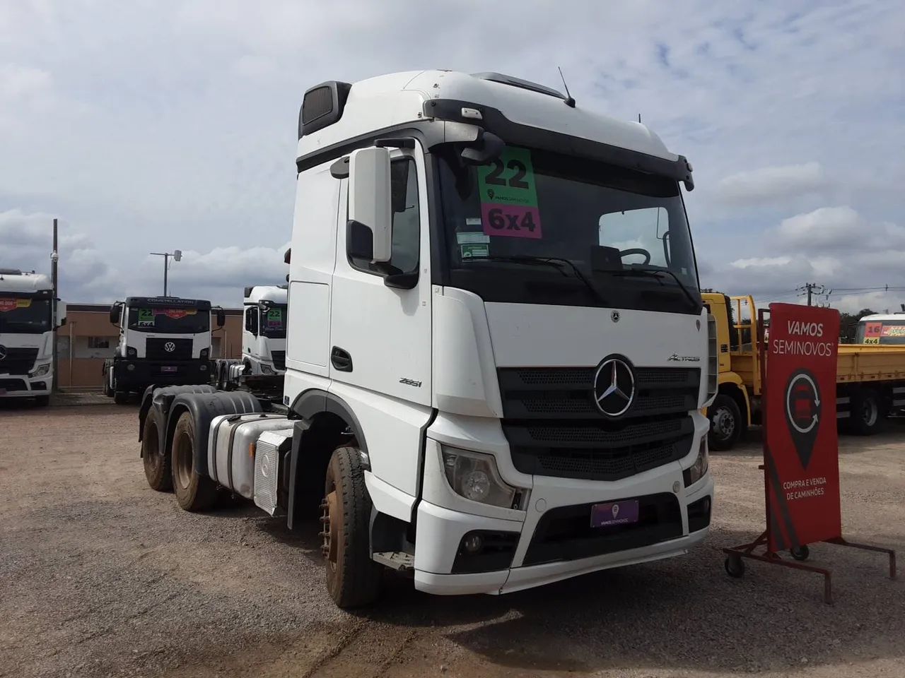Mercedes-Benz Actros Actros 2651 MP5 LS 6x4 2p (diesel)(E5) 2022/2022 Vamos Seminovos Curi