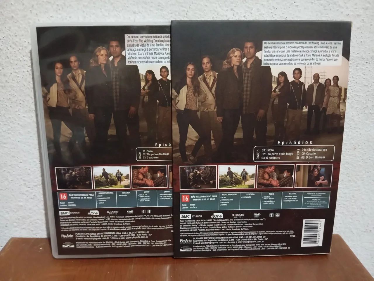 Fear the Walking Dead - 1ª Temporada Completa (DVD) impecável - Foto 2