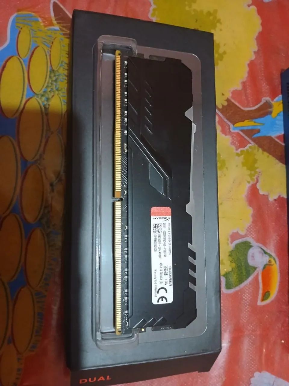 Memória RAM HyperX 8GB DDR4 3000MHz