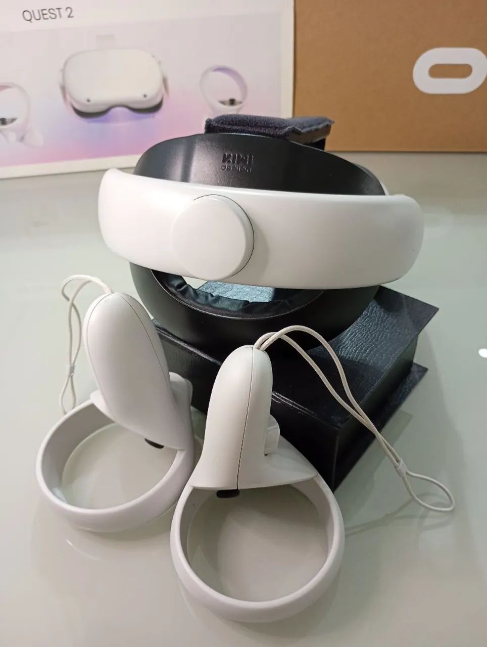 Oculus Quest 2 (64GB) com Strap de Conforto KIWI - Peças e