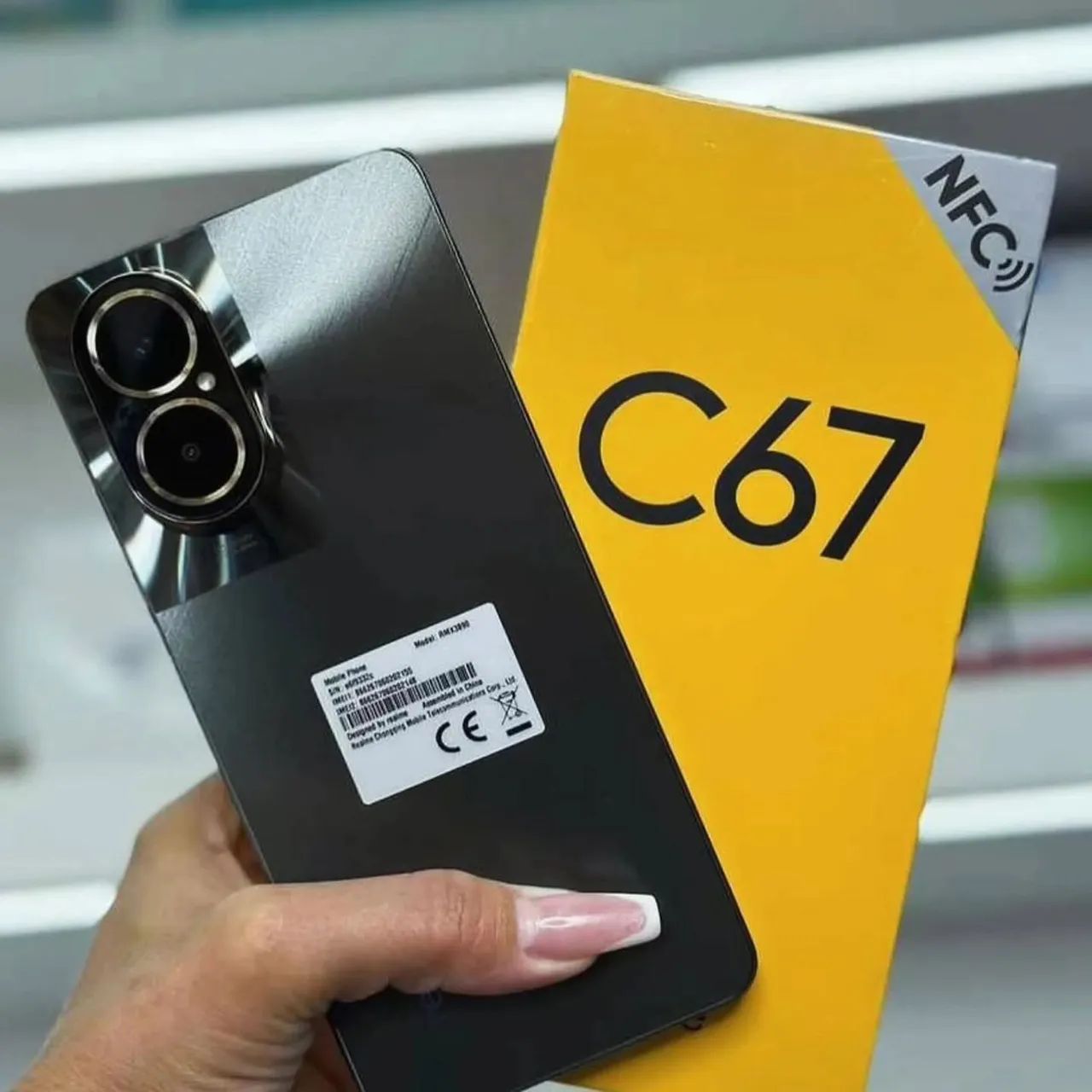 REALME C67 NFC 8/256 GB PRETO GLOBAL LACRADO  - Foto 3