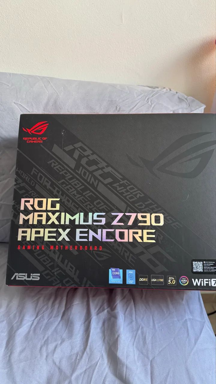 Placa Mãe Asus ROG MAXIMUS Z790 APEX ENCORE, INTEL, Z790, ATX