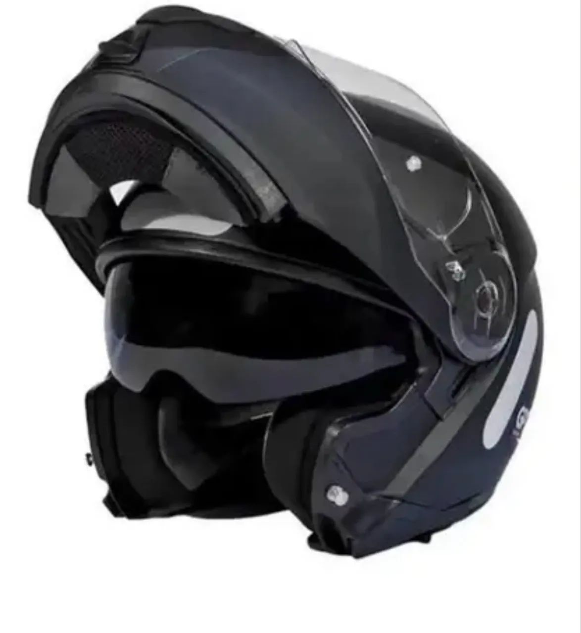 Capacete GP Tech A118 Articulado e com lente solar - Foto 2