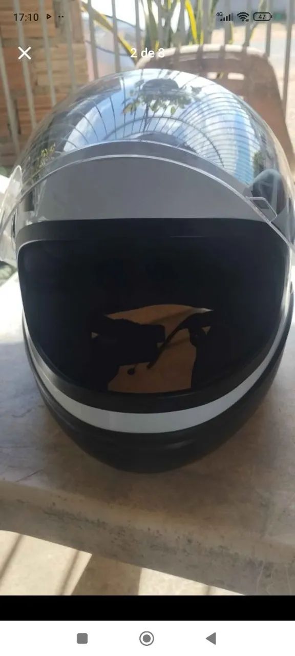 Capacete formula 1 tamanho 58