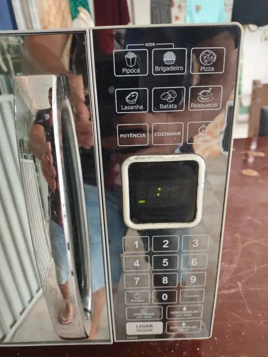 Microondas Philco espelhado, 25 lts, entrego e dou garantia  - Foto 2