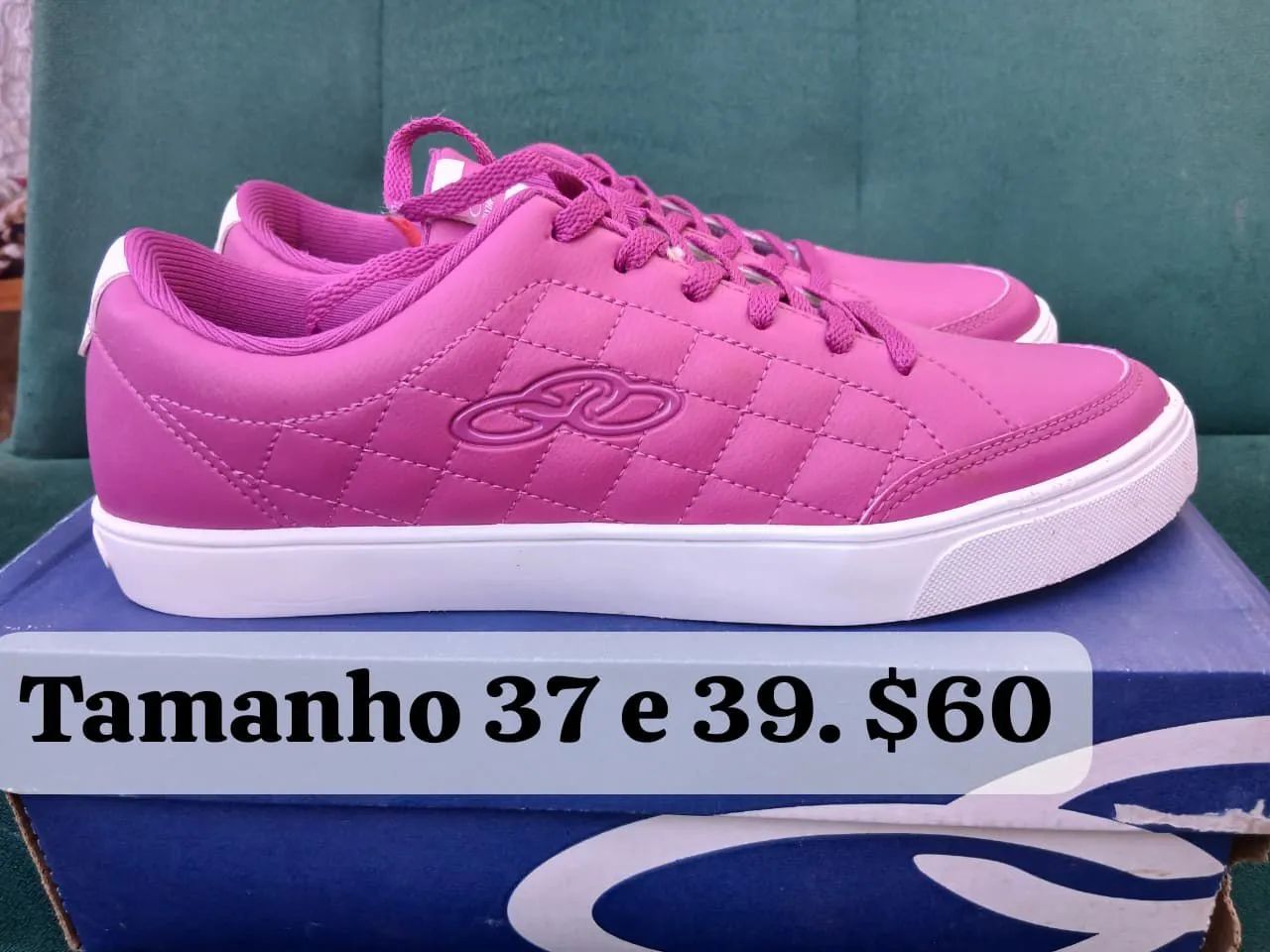 Tênis olympikus lux feminino tamanho 37 e 39.  - Foto 4