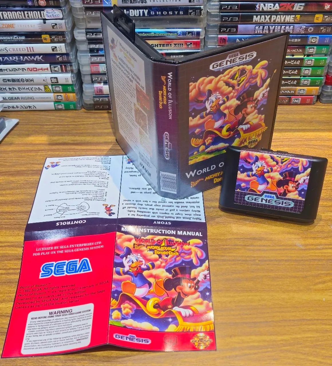 Jogos de Megadrive completos com fitas novas  - Foto 3