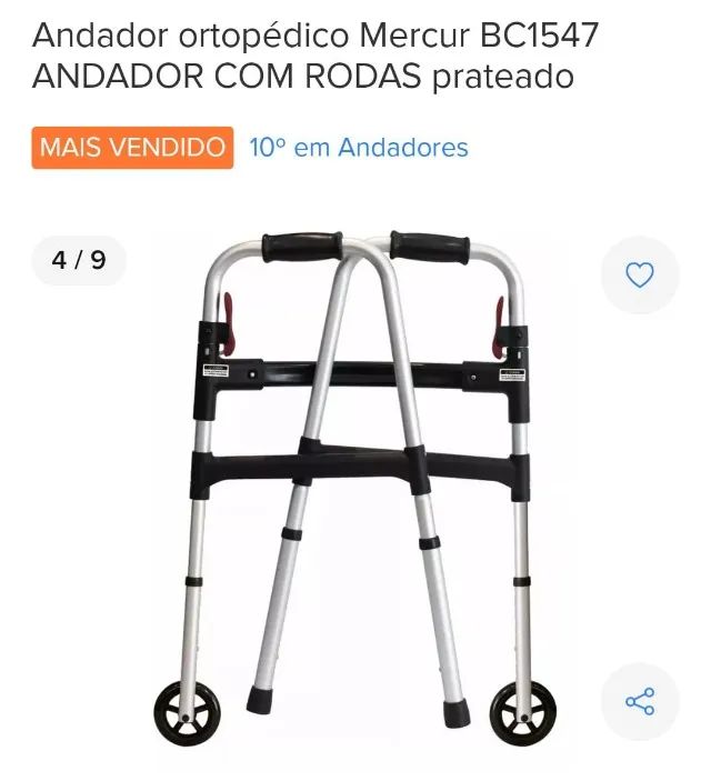Andador ortopédico Mercur - Foto 2