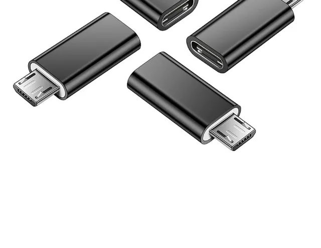 Adaptador Type C Fêmea Para Micro USB Macho - Foto 2