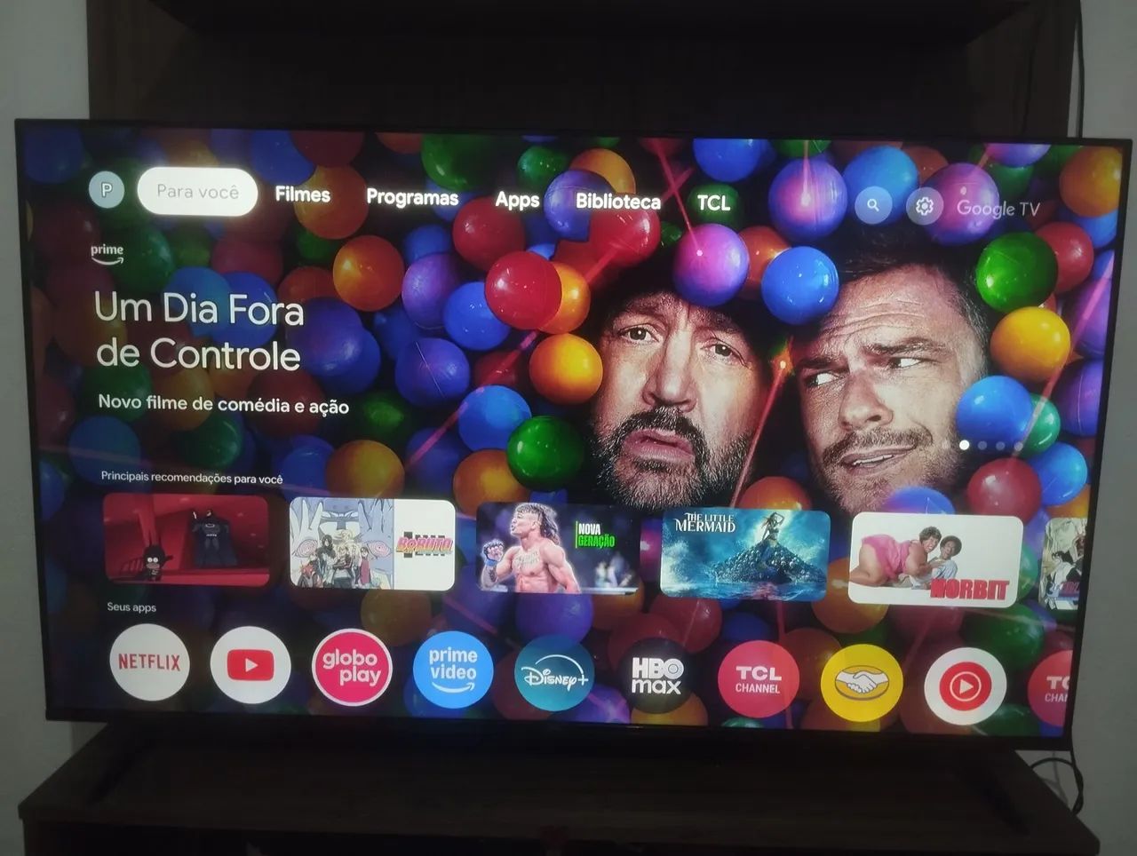Tv TCL 50 polegadas 4k sem defeitos.
