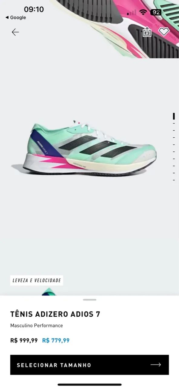 Tênis adidas adios 7  - Foto 5