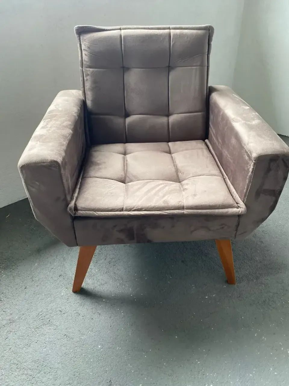 OFERTA Poltrona Beatriz Marrom - Foto 2