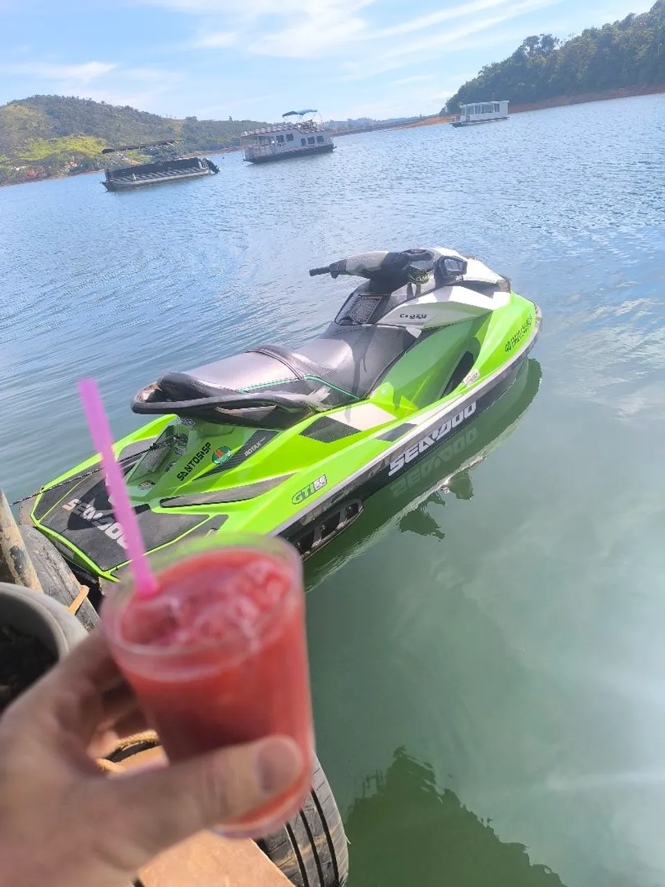 SEADOO GTI 130 SE 2014 C/RÉ ESCADA REVISADO
