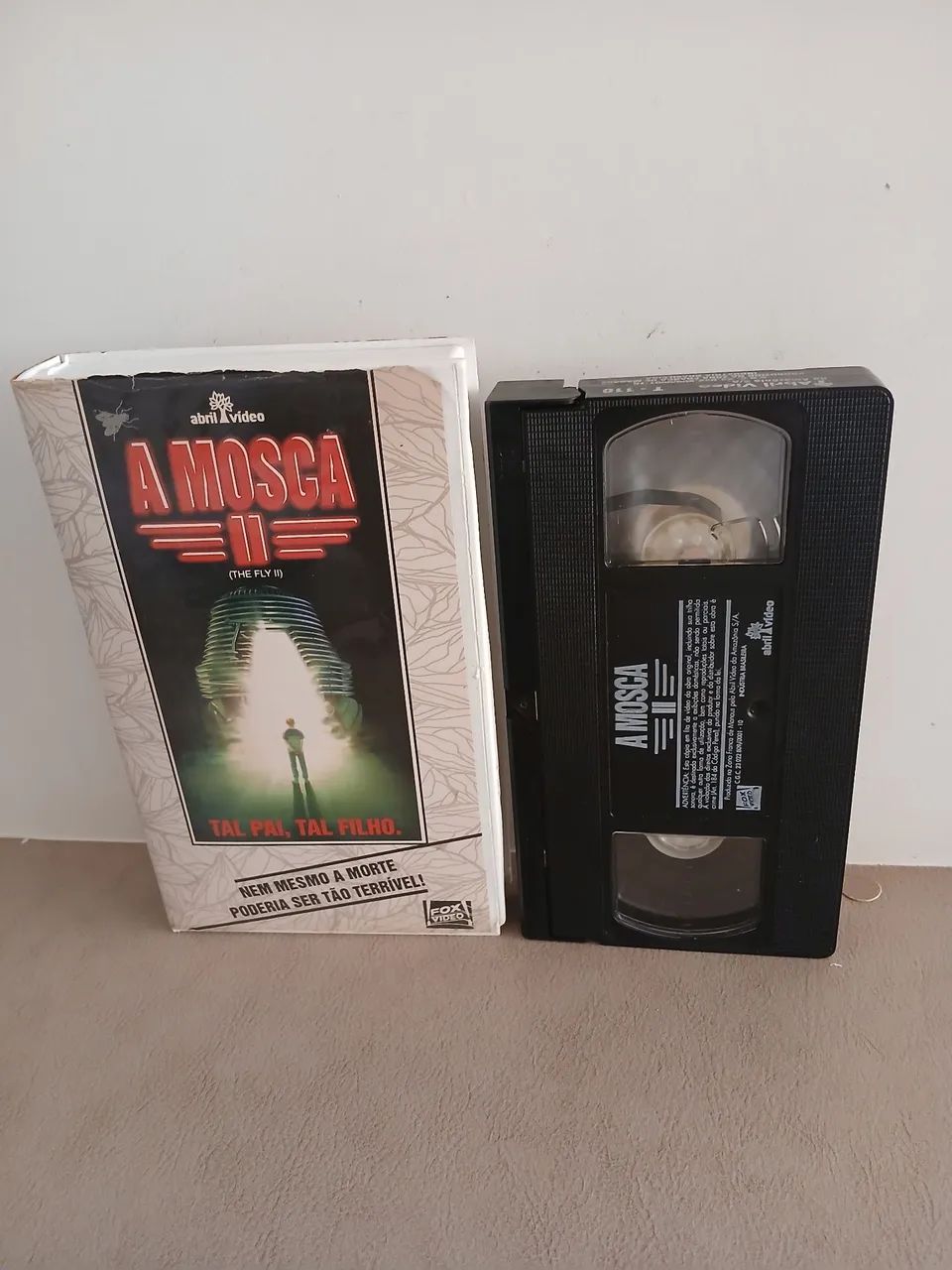 Fitas Vhs A Mosca 1 e 2 - Raridade Absoluta - Foto 5