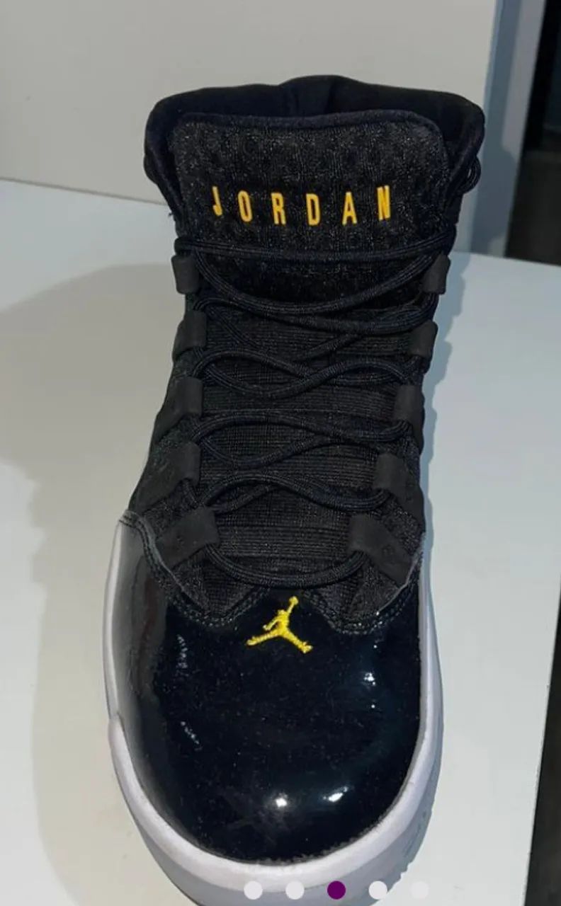 Tênis Jordan Max preto e amarelo ORIGINAL EUA - Foto 2