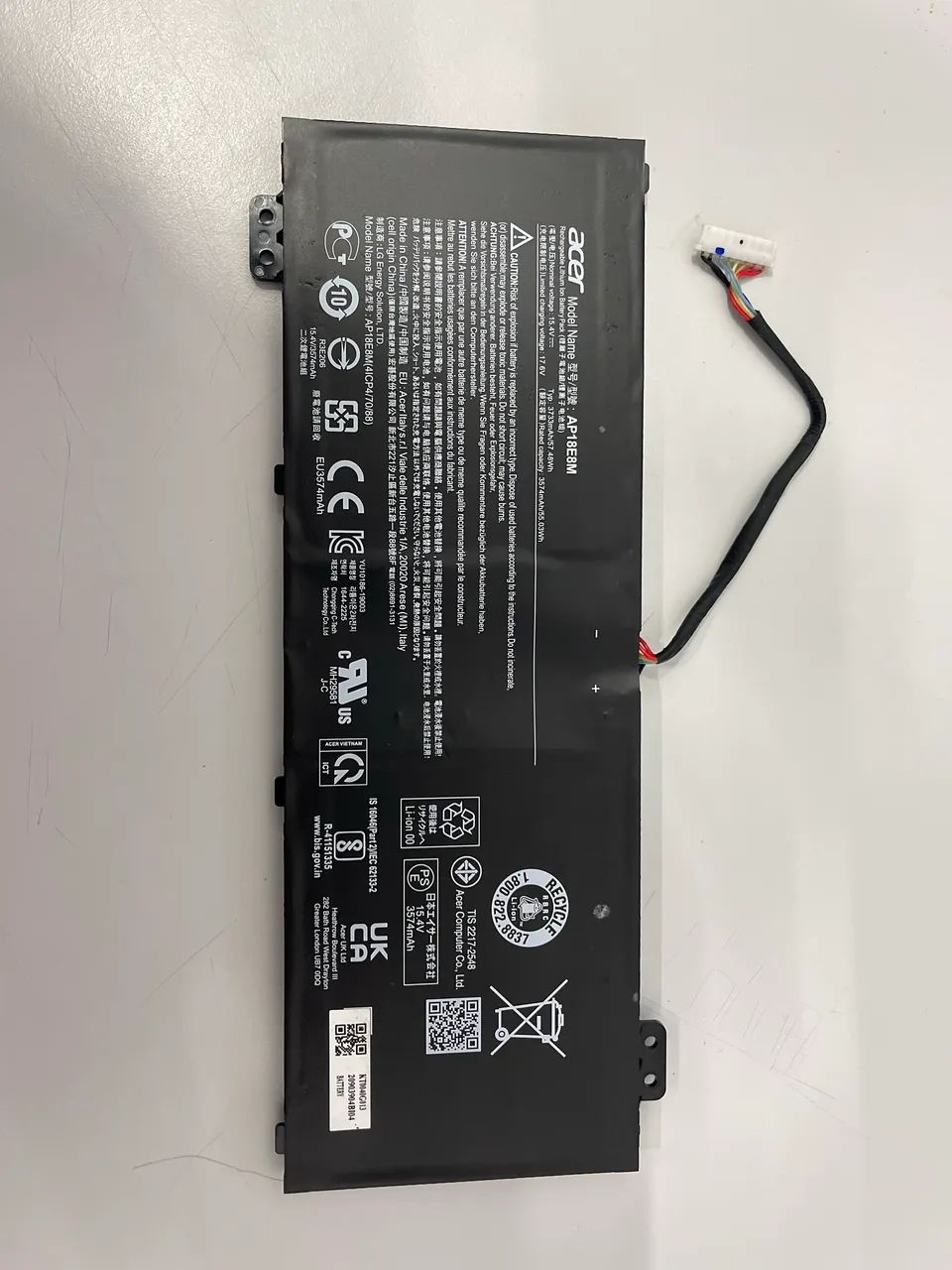 Bateria original acer nitro 5