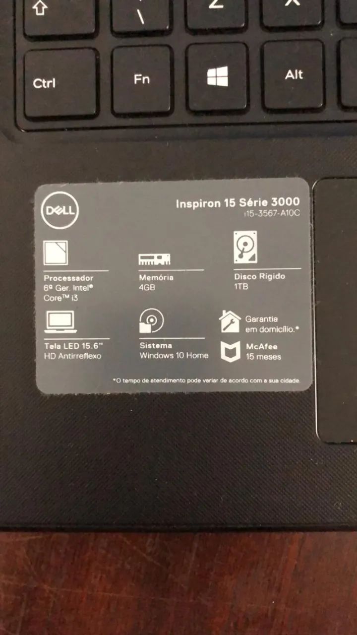 Notebook Dell uso escritório e estudos em perfeita condição - Foto 2