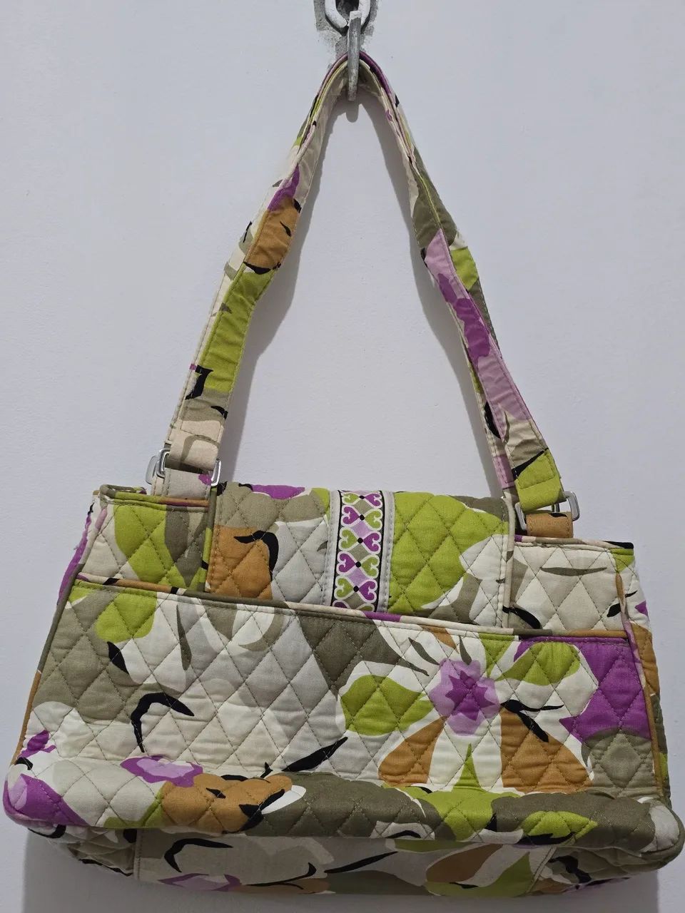 Bolsa de ombro estampada Floral - Vera Bradley - Foto 2
