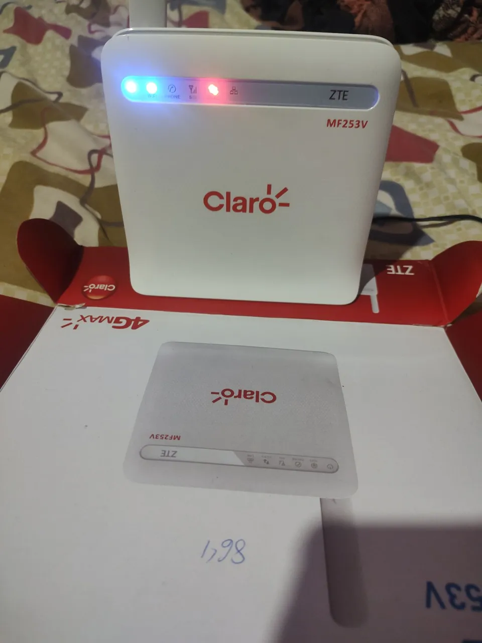 Modem Roteador Claro ZTE MF253V
