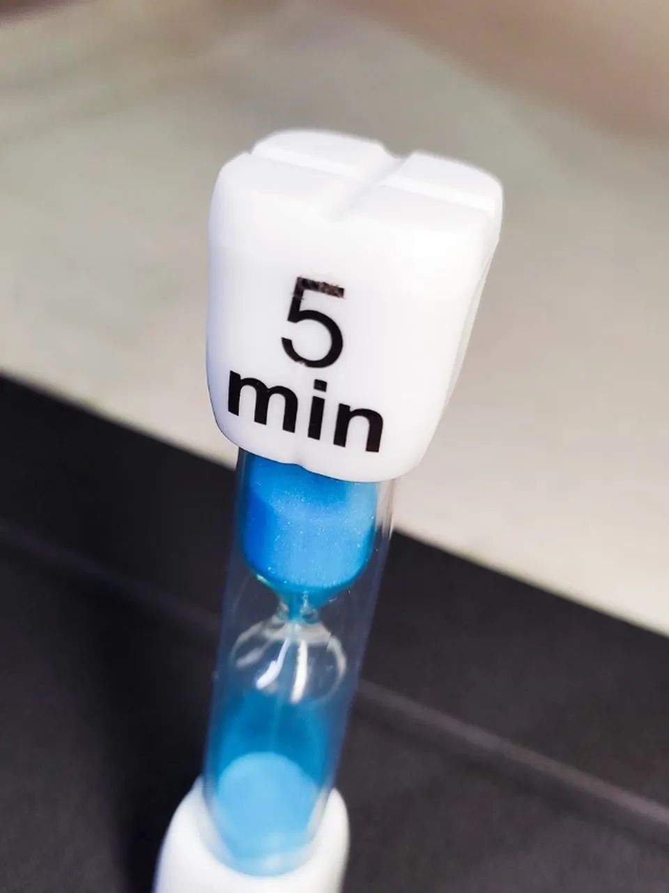 Ampulheta de 5 Minutos Dente Molar Sorriso Crianças Clínica Dentista - Foto 2