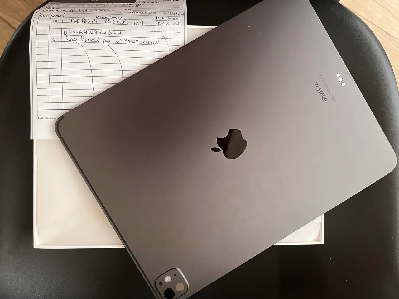 iPad Pro m4 256gb 13 pol 56 ciclos 100% bateria - Foto 3