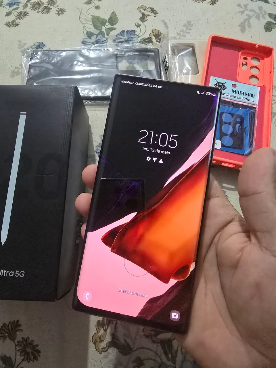 Samsung note 20 Ultra 256gb com nota caixa e carregador zap *