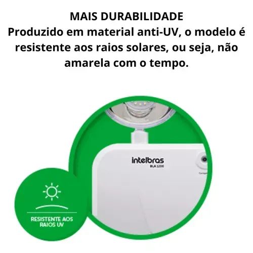 Bloco de Iluminação de Emergência Intelbras BLA 1200 - WZetta - Foto 5