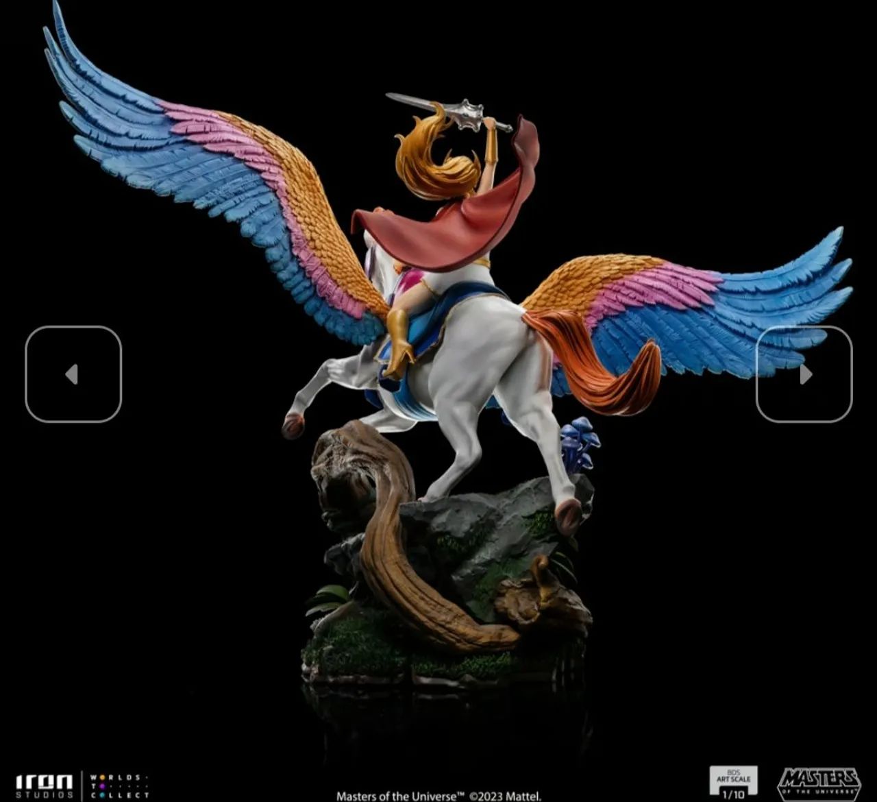 She Ra e Ventania Deluxe Iron Studios He-Man - Foto 4