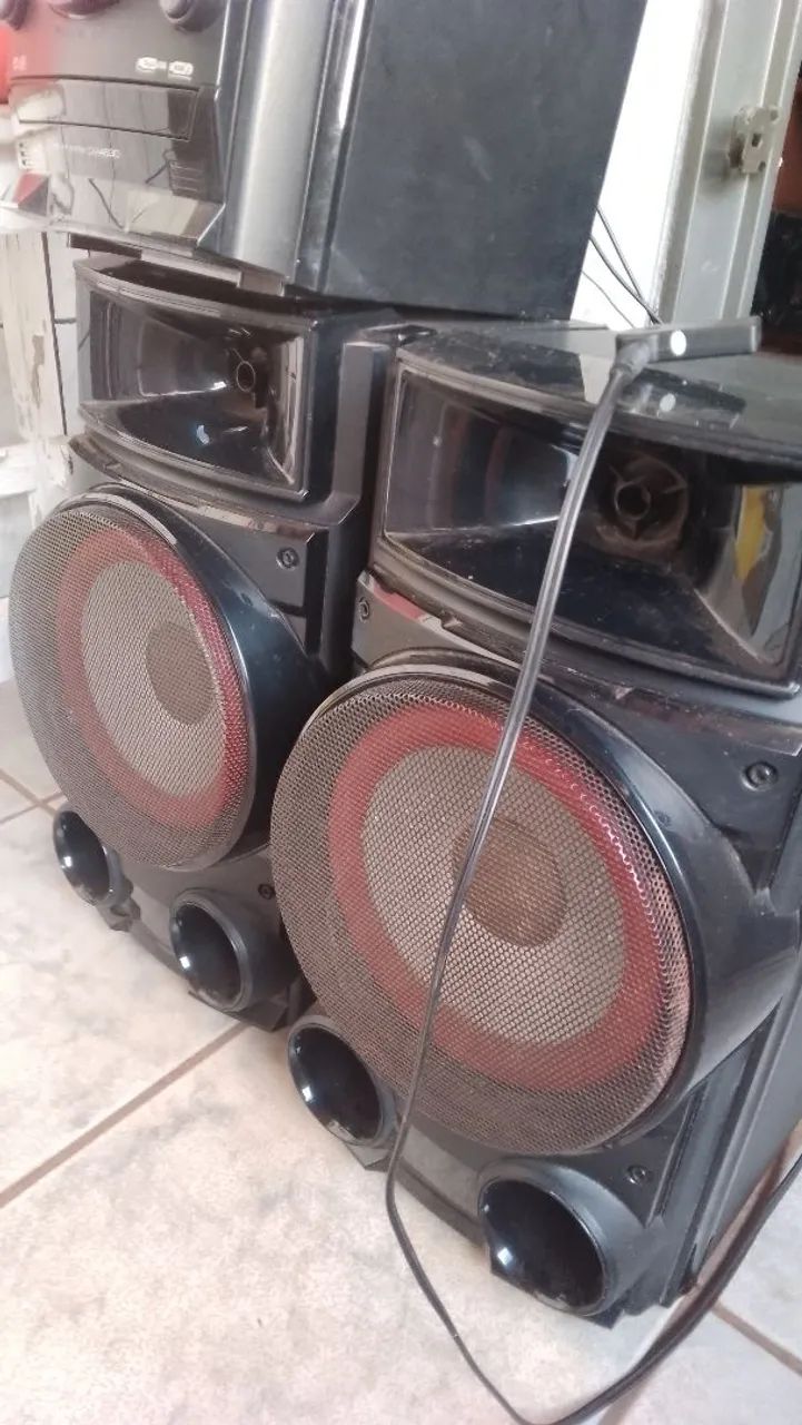 Mini System LG CM4630 - 500W c/ Dual USB, MP3, CD e Rádio - Preto - Foto 4