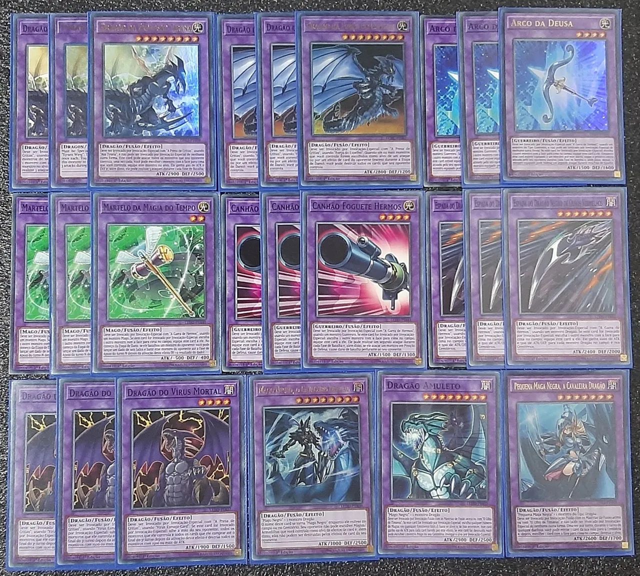 Deck mago negro funções cartas originais de yu-gi-oh - Foto 4