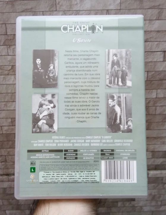 DVD - Charlie Chaplin O Garoto - Foto 3